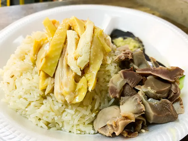 我海南雞飯加雞腎