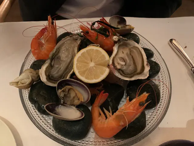 Seafood platter