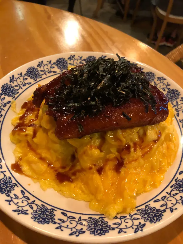 蒲燒鰻魚蛋包飯