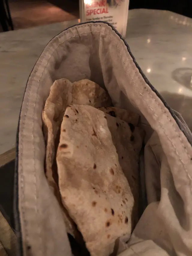 Indian wheat flatbread