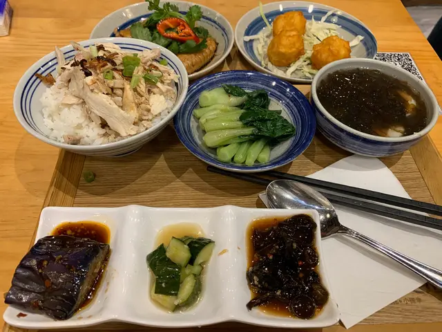 台式雞肉飯定食