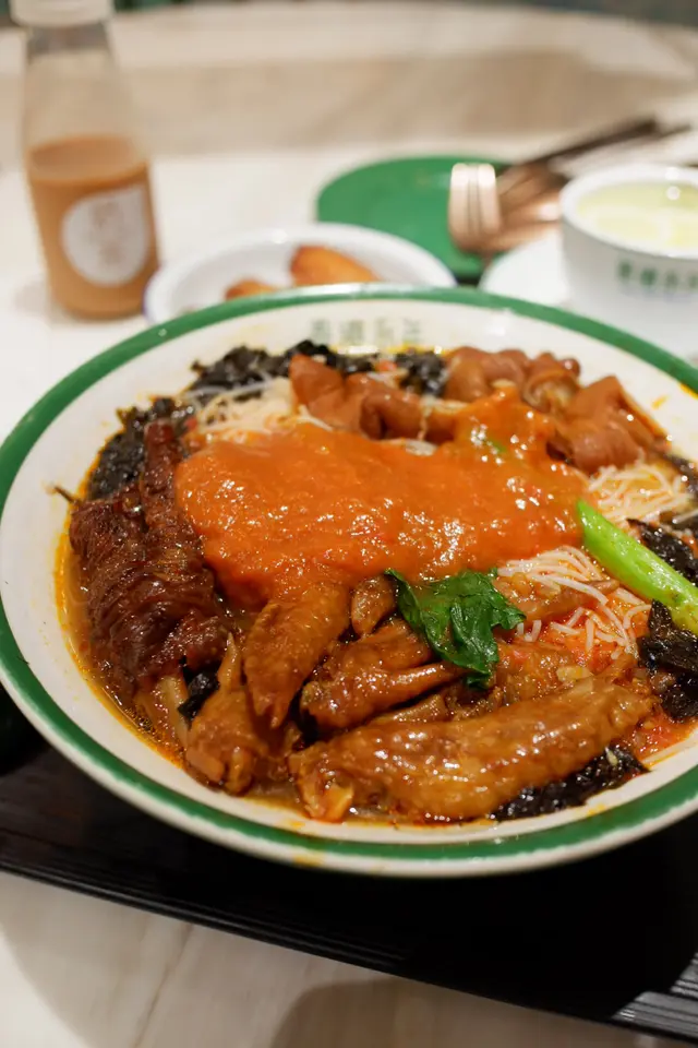 永年車仔麵(4餸)