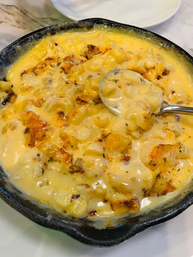 美式勁厚車打芝士鑊仔通心粉