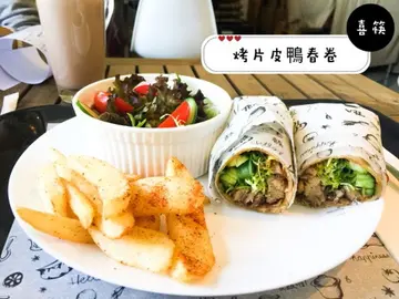 片皮鸭手卷
