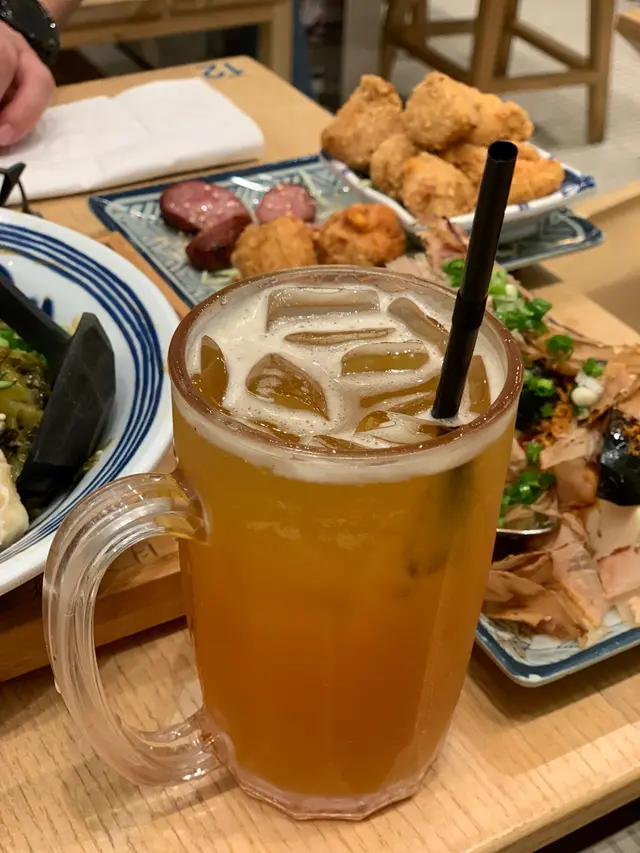 冰百香果綠茶