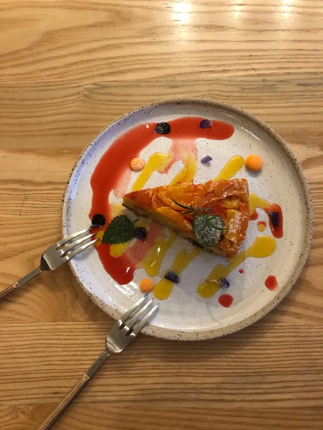 焗烤甜橙西柚蛋糕