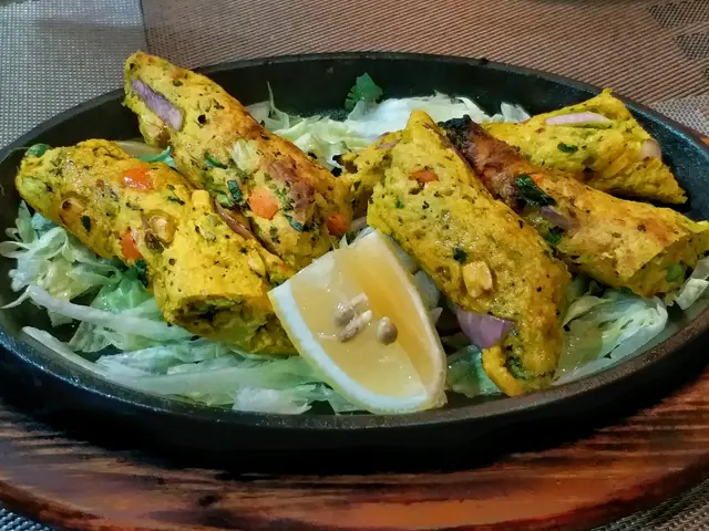 配上印度香料,雖然是素食但就非常惹味!