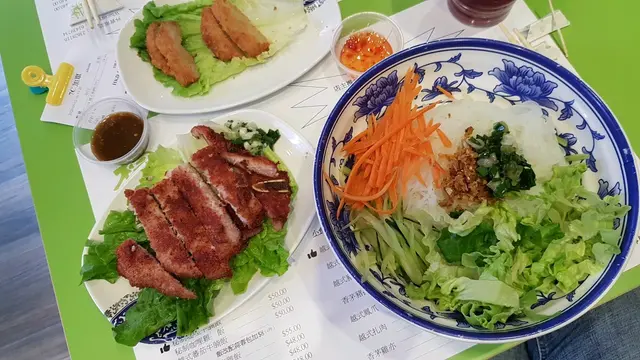 越式香茅豬扒撈檬