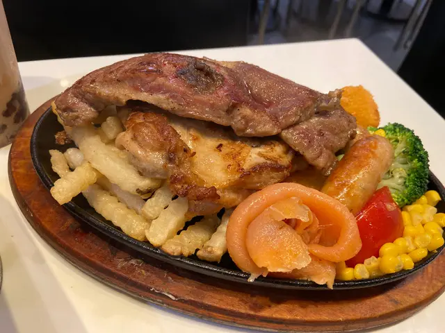 星級雜扒鐵板餐