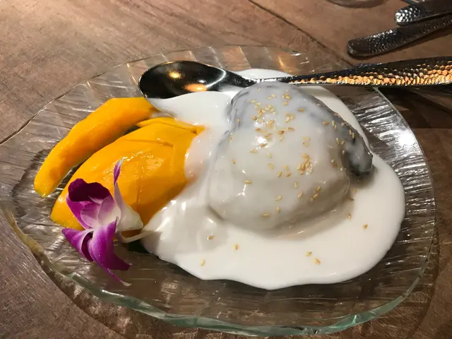 太多椰奶淋上面