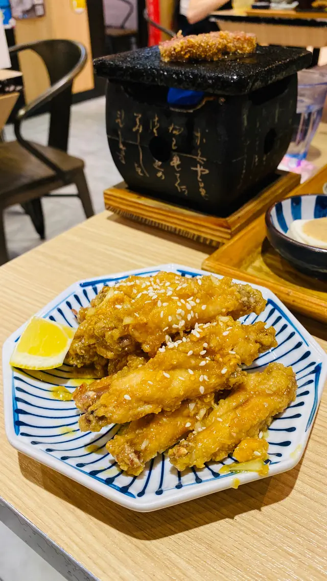 牛油蜜糖單骨雞翼