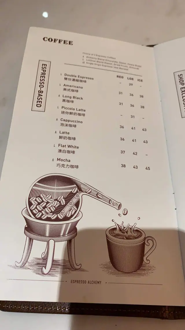 幾特別的menu,劃得好靚