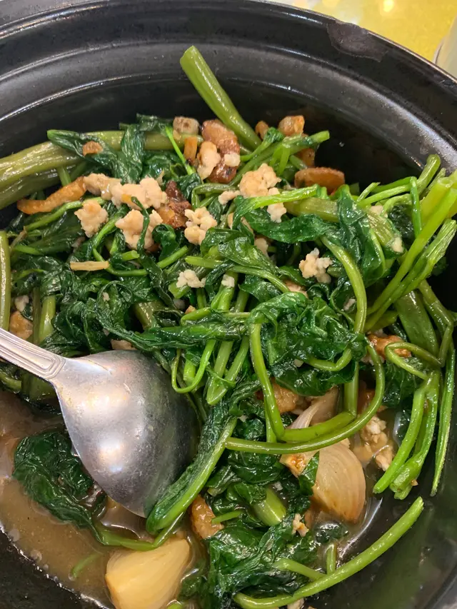 啫啫通菜煲