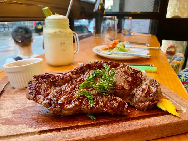 香煎澳洲黑毛安格斯西冷