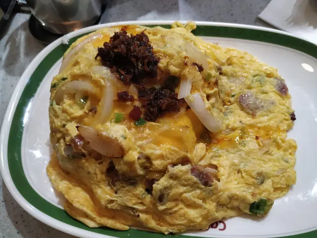 XO醬叉燒蔥花滑蛋飯