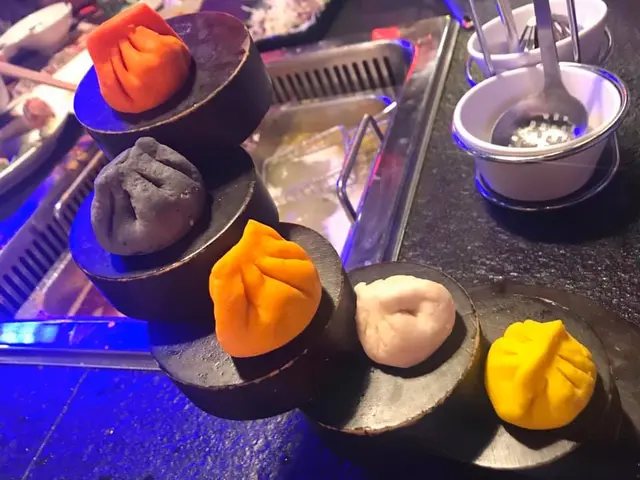 五色火鍋小籠包