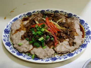 梅菜蒸肉饼
