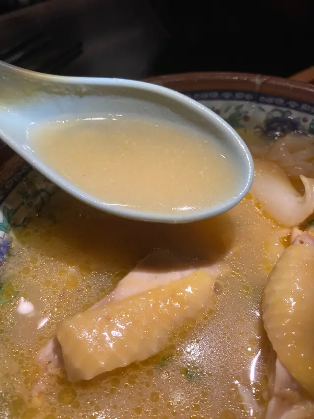 美容養顏花膠濃湯乾拌麵