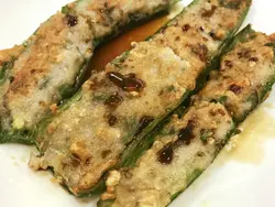 生煎酿虎皮尖椒
