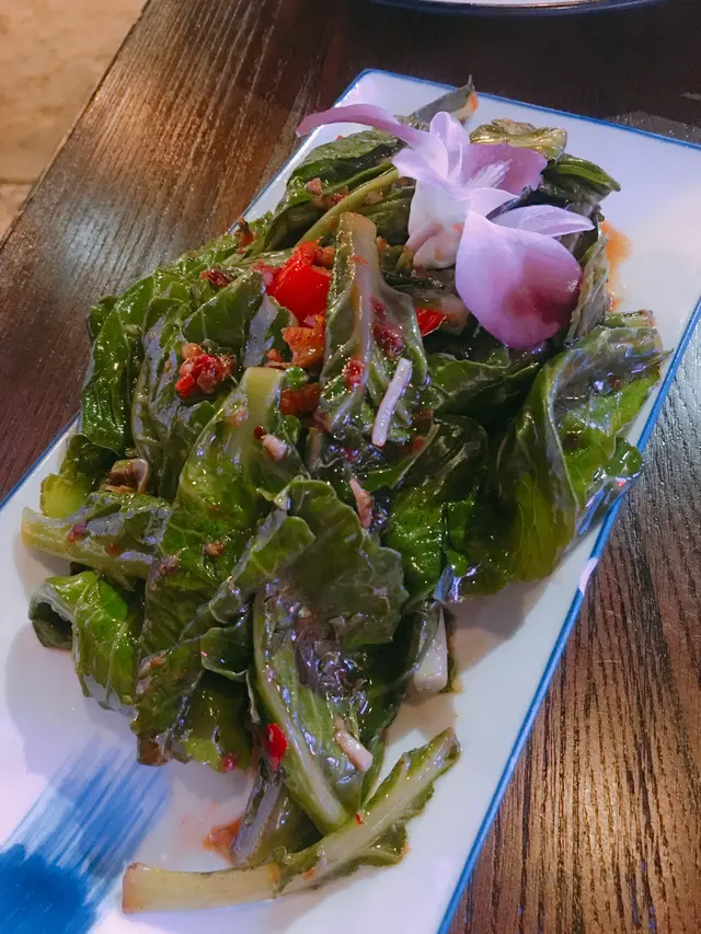 泰式馬拉盞炒椰菜苗