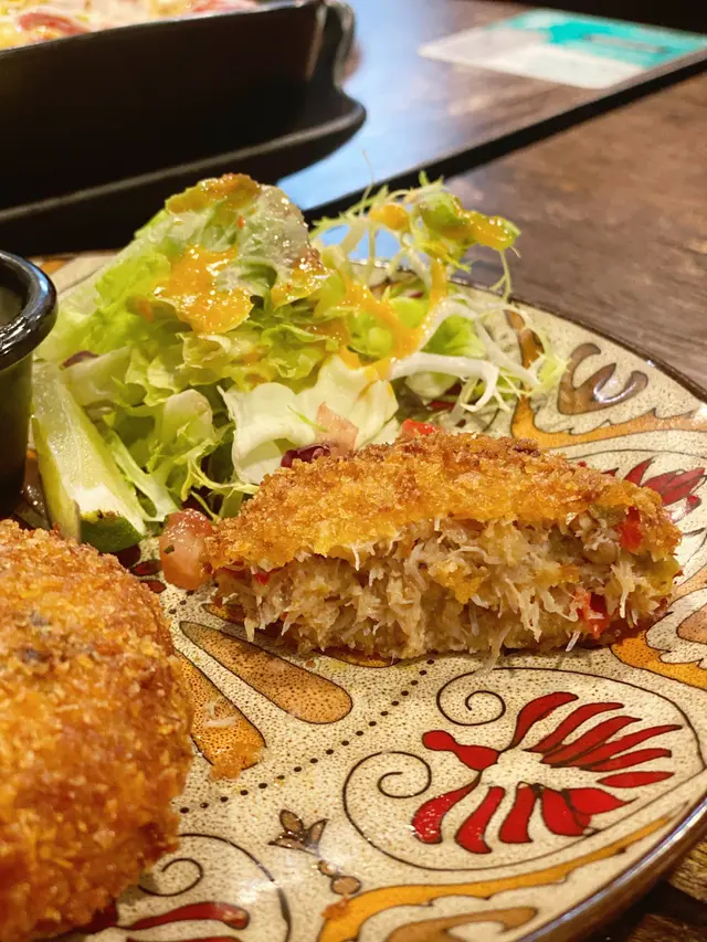 自家製蟹肉餅