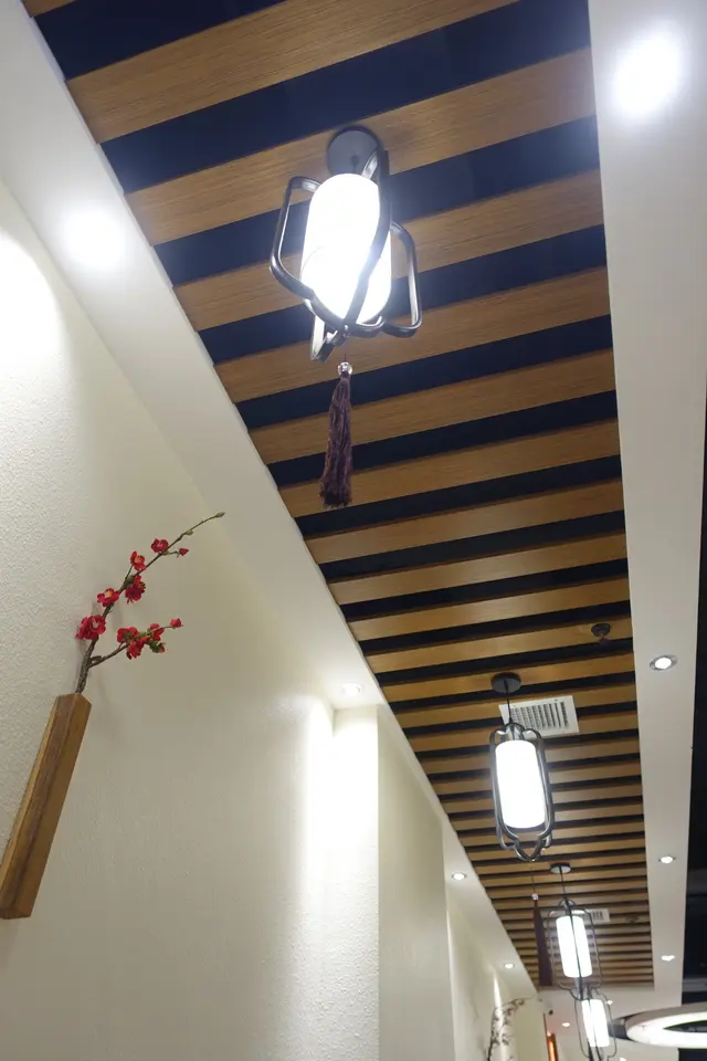 中式菜館裝潢別緻優雅設計