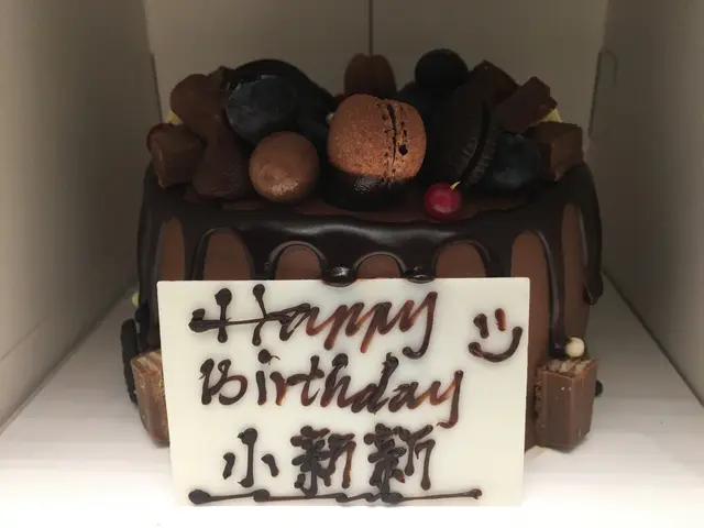 Double Chocolate Chiffon Cake
