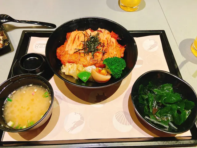 明太子雞排丼