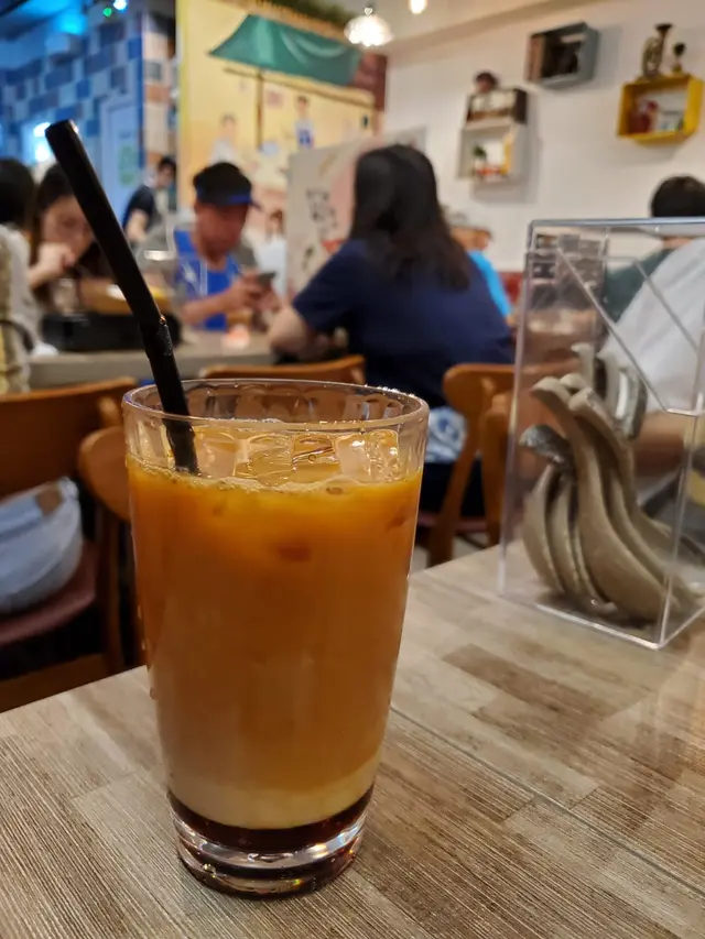 凍馬拉三色奶茶