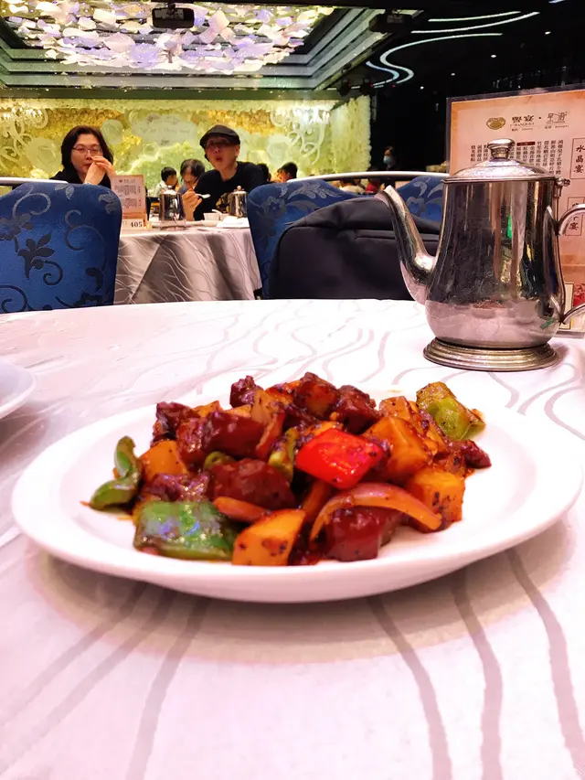 黑椒金薯牛仔粒