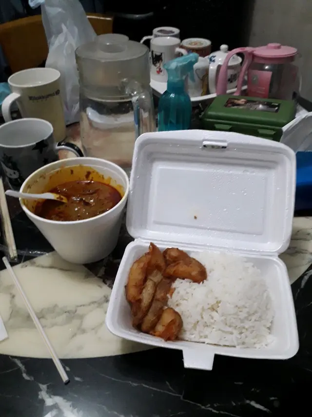 咖喱牛腩飯