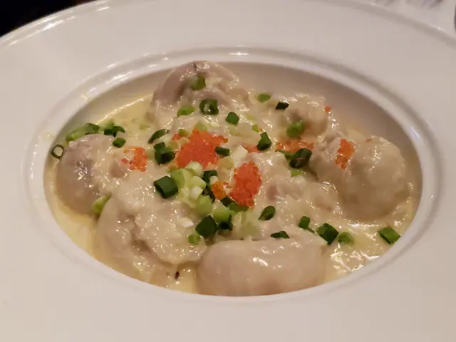 蟹肉白汁原粒蘑菇