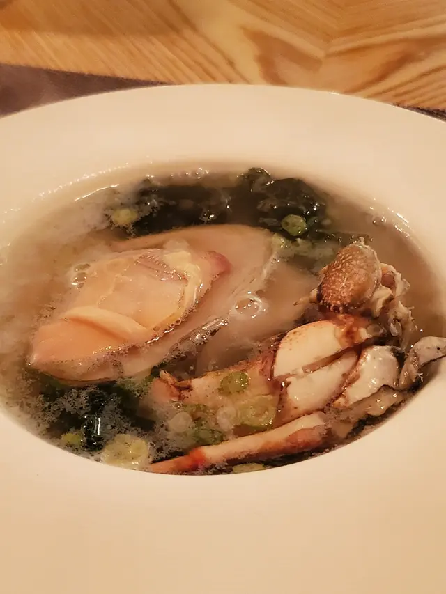 龍蝦馬刀貝昆布湯