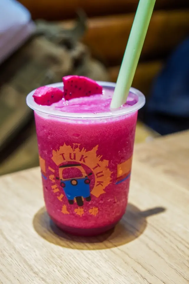 火龍果芝士沙冰