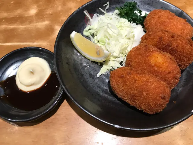 蟹肉忌廉薯餅