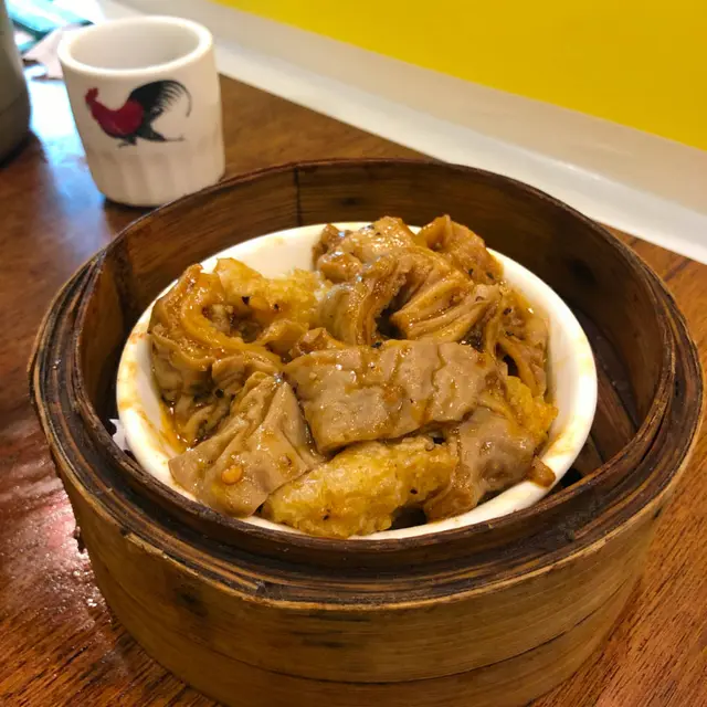 沙嗲豬大腸 $23