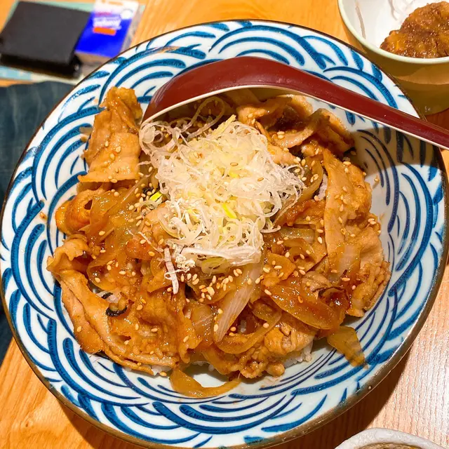 日替定食-生薑豚肉丼