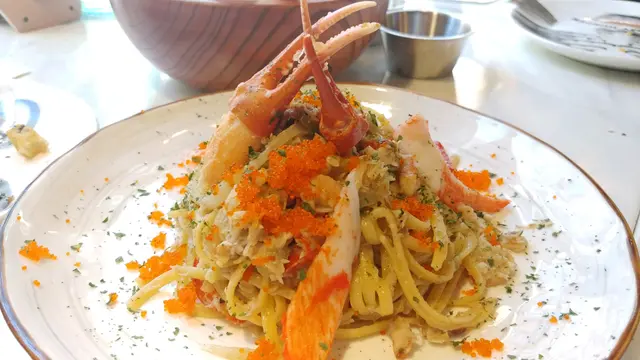 有蟹GO又有蟹肉的蟹蟹蟹意大利扁麵