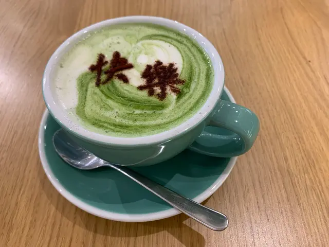 既有豆香,亦有抹茶的甘