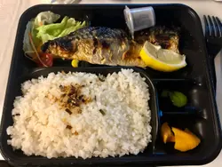 海鹽燒鯖魚定食