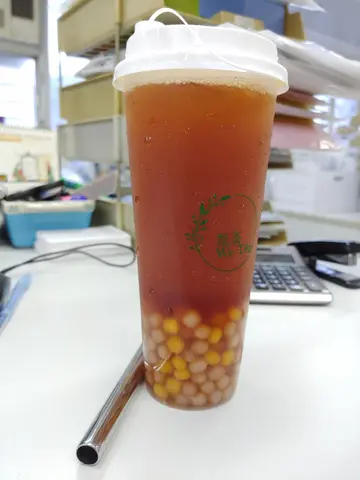 红茶+小芋圆