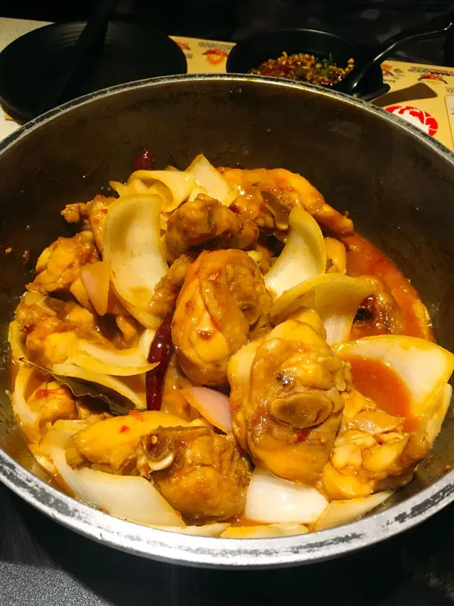 麻辣雞煲(小)