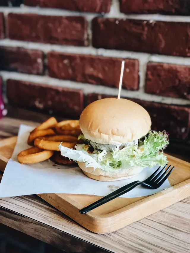 黑松露芝士牛肉漢堡