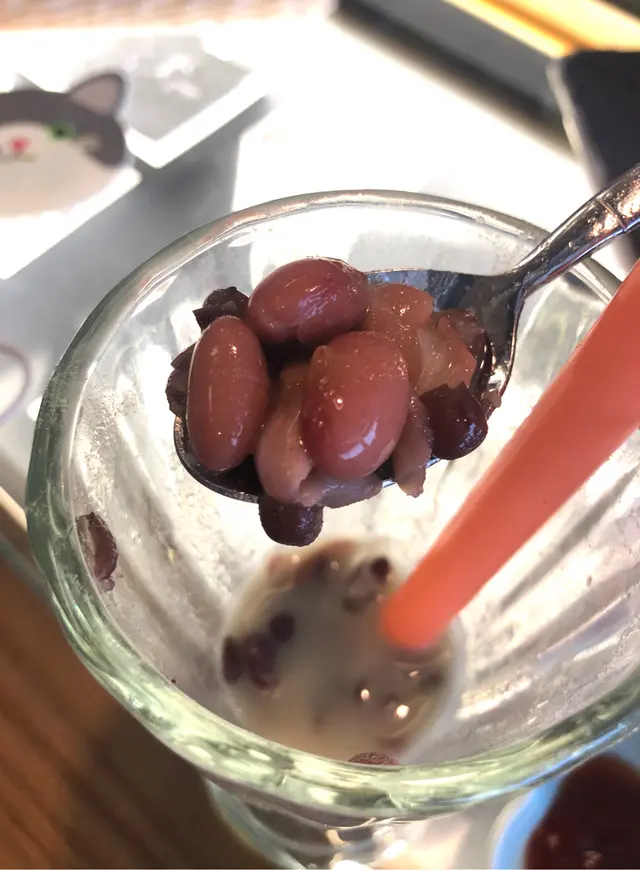 紅豆冰變紅腰豆冰