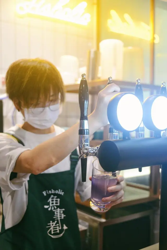 連飲品都用啤酒機儲存，確保出嚟嘅飲品唔洗落冰都夠福！