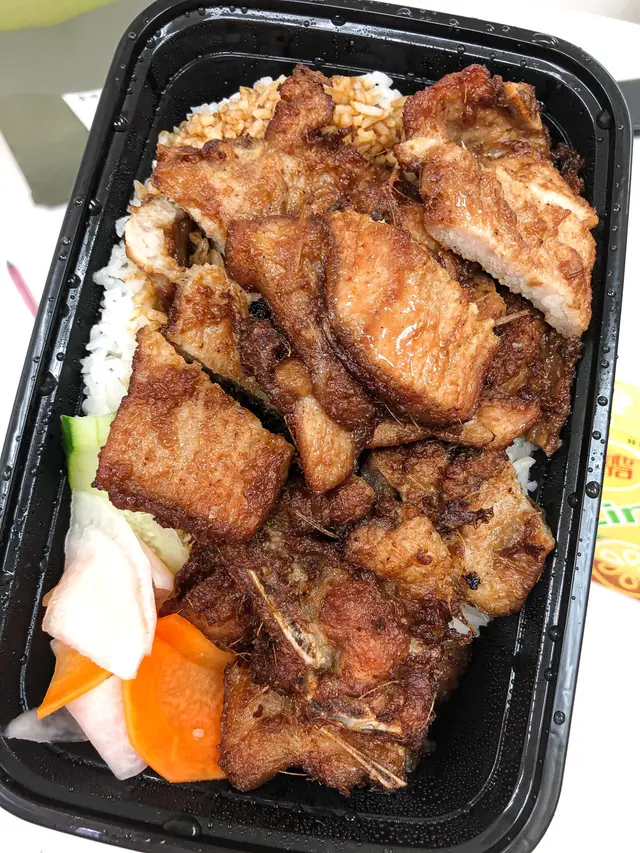 香茅豬扒飯