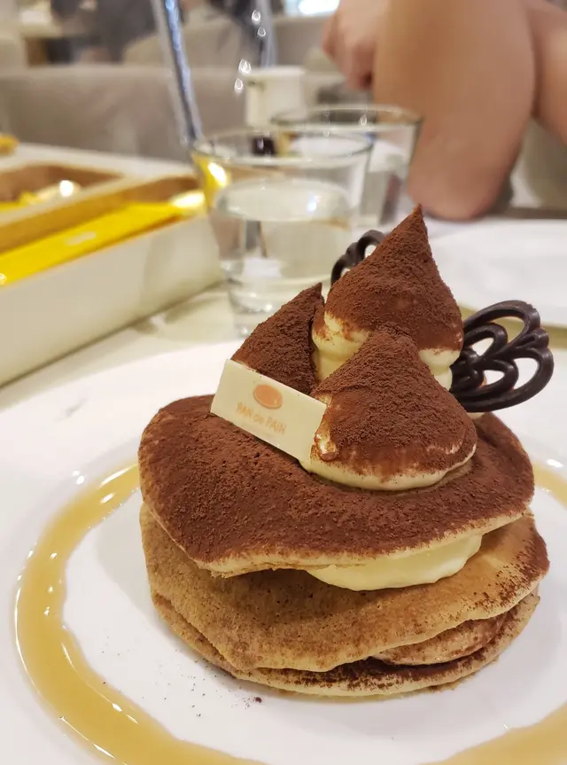 Tiramisu pancake