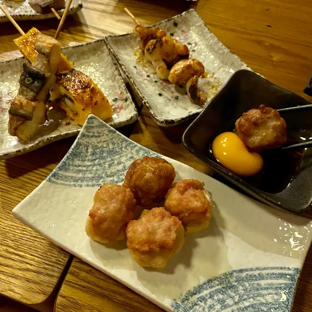 咬落咔咔一聲，點日式月見汁很咸咸甜甜好夾