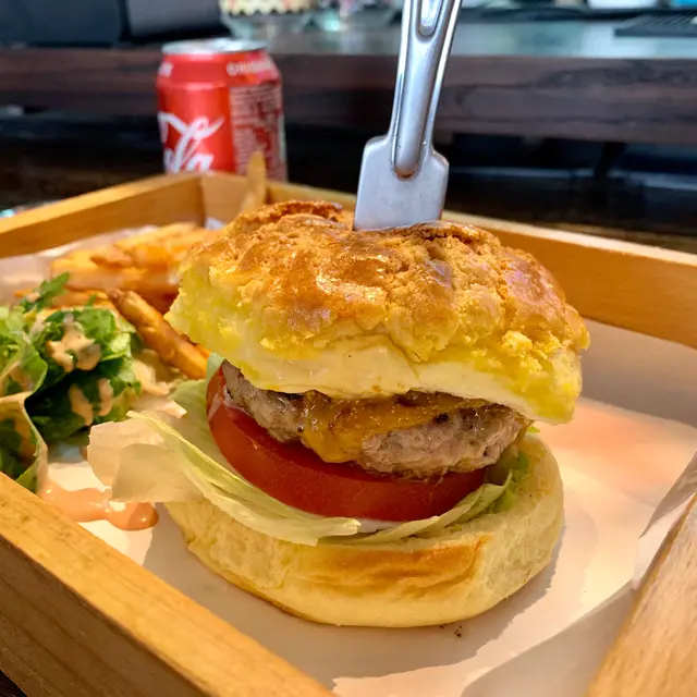 經典手打羊肉漢堡