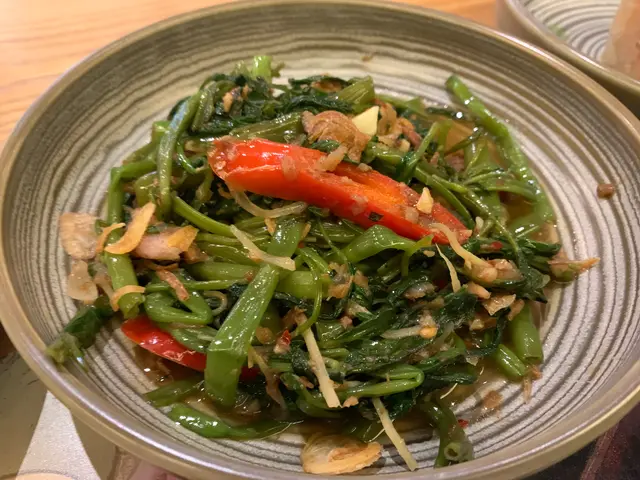 馬拉盞炒通菜